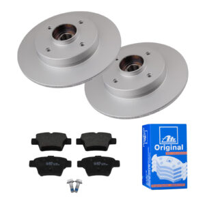 ATE Bremsesæt, skivebremser ijf141gw74 bagaksel fuld 249mm 9mm for CITROËN PEUGEOT