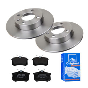 ATE Bremsesæt, skivebremser ijf141gyi8 bagaksel fuld 232mm 9mm for SEAT VAG