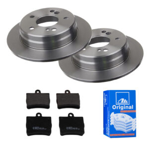 ATE Bremsesæt, skivebremser ijf141gzk2 bagaksel fuld 258mm 9mm for MERCEDES-BENZ