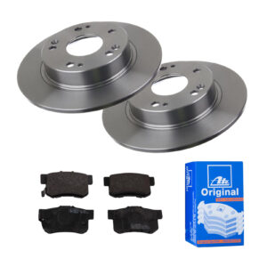 ATE Bremsesæt, skivebremser ijf141h2g8 bagaksel fuld 260mm 9mm for FIAT HONDA SUZUKI ROVER MG