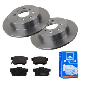 ATE Bremsesæt, skivebremser ijf141h5u6 bagaksel fuld 260mm 10mm for FIAT HONDA SUZUKI ROVER MG