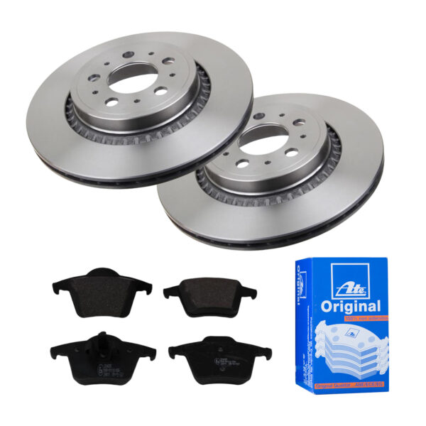 ATE Bremsesæt, skivebremser ijf141h6m4 bagaksel ventileret 308mm 20mm for VOLVO