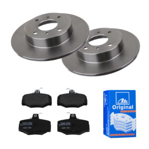 ATE Bremsesæt, skivebremser ijf141h850 bagaksel fuld 278mm 10mm for NISSAN