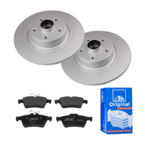 ATE Bremsesæt, skivebremser ijf141h8w8 bagaksel fuld 300mm 11mm for RENAULT NISSAN