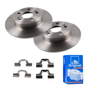 ATE Bremsesæt, skivebremser ijf141ha78 bagaksel fuld 265mm 10mm for RENAULT