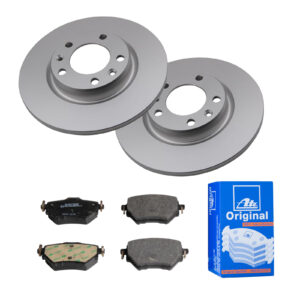 ATE Bremsesæt, skivebremser ijf141hbn8 bagaksel fuld 268mm 12mm for CITROËN OPEL PEUGEOT