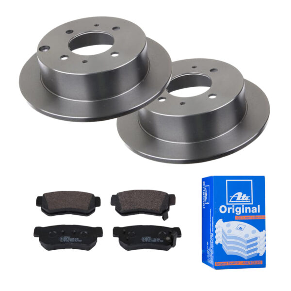 ATE Bremsesæt, skivebremser ijf141hd94 bagaksel fuld 262mm 10mm for HYUNDAI KIA