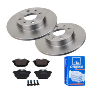 ATE Bremsesæt, skivebremser ijf141hhb0 bagaksel fuld 240mm 11mm for FORD FIAT