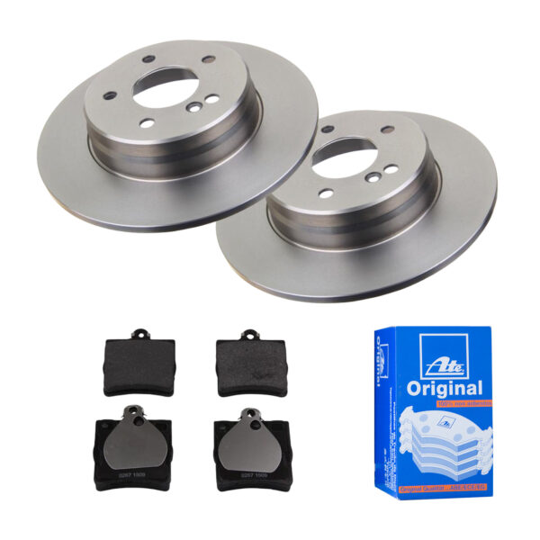ATE Bremsesæt, skivebremser ijf141hko8 bagaksel fuld 290mm 10mm for MERCEDES-BENZ MAYBACH CHRYSLER