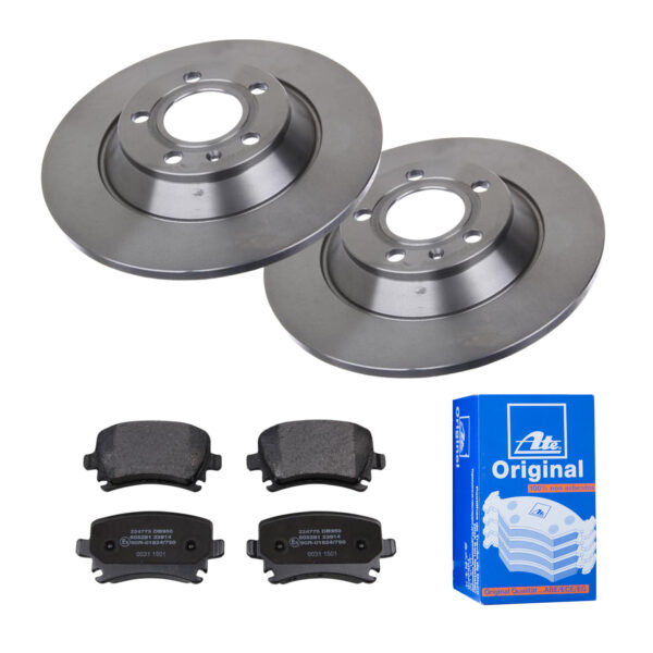 ATE Bremsesæt, skivebremser ijf141hn02 bagaksel fuld 302mm 12mm for SEAT SKODA VAG