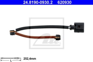 ATE Bremsesæt, skivebremser ijf141hnr0 bagaksel ventileret 330mm 28mm for PORSCHE VAG