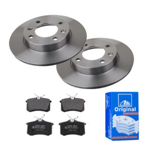 ATE Bremsesæt, skivebremser ijf141ho06 bagaksel fuld 247mm 9mm for PEUGEOT CITROËN VAG SEAT SKODA