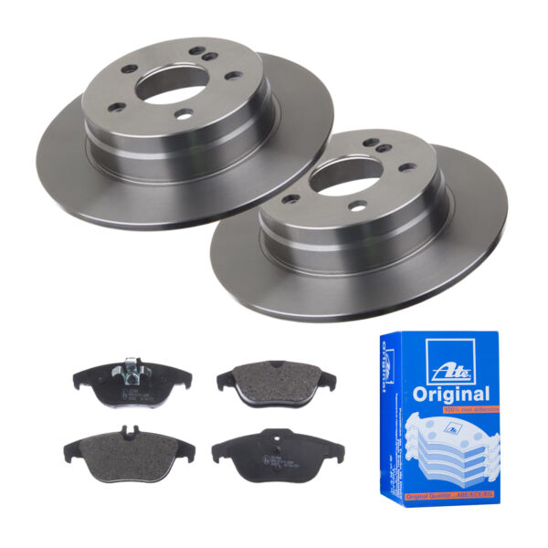 ATE Bremsesæt, skivebremser ijf141hor4 bagaksel fuld 278mm 9mm for MERCEDES-BENZ MAYBACH