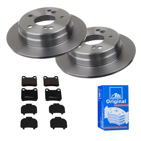 ATE Bremsesæt, skivebremser ijf141hps8 bagaksel fuld 258mm 9mm for MERCEDES-BENZ