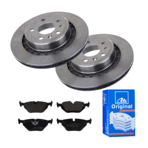 ATE Bremsesæt, skivebremser ijf141hq04 bagaksel ventileret 300mm 20mm for SAAB BMW ROVER MG