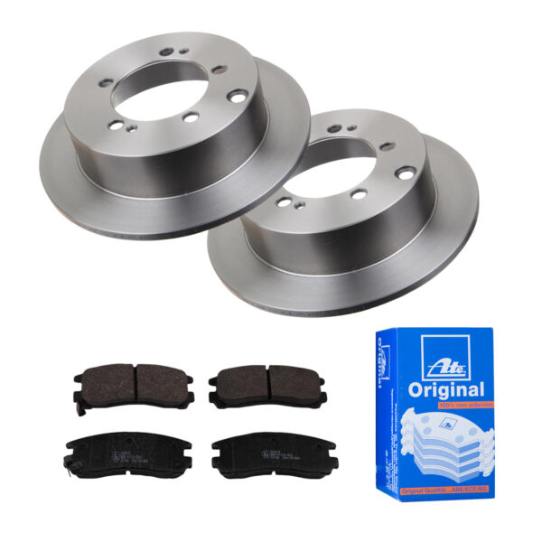 ATE Bremsesæt, skivebremser ijf141hze0 bagaksel fuld 262mm 10mm for MITSUBISHI
