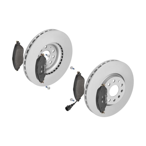 ATE Bremsesæt, skivebremser ijzjsg6mg5 foraksel ventileret 314mm 30mm for VAG SKODA