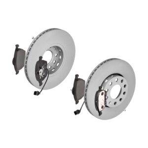 ATE Bremsesæt, skivebremser ijzjsgh0u3 foraksel ventileret 288mm 25mm for VAG SEAT SKODA
