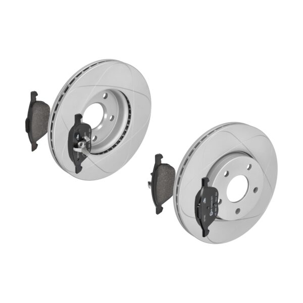 ATE Bremsesæt, skivebremser ijzjsgh4p2 foraksel ventileret 278mm 25mm for VOLVO FORD MAZDA