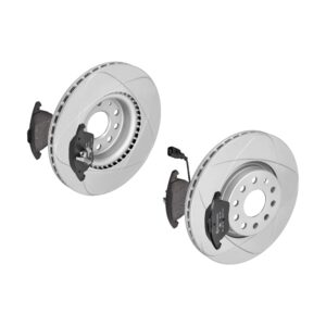 ATE Bremsesæt, skivebremser ijzjsgh8d4 foraksel ventileret 312mm 25mm for VAG SEAT SKODA