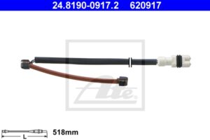 ATE Bremsesæt, skivebremser ijzjsgh8j0 foraksel ventileret 298mm 28mm for PORSCHE