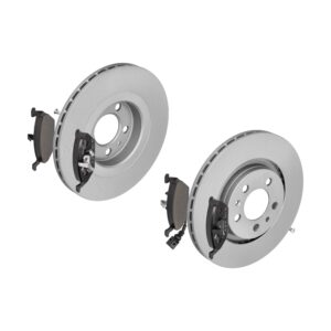 ATE Bremsesæt, skivebremser ijzjsgh9v8 foraksel ventileret 280mm 22mm for VAG SKODA SEAT