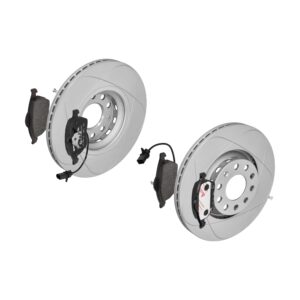 ATE Bremsesæt, skivebremser ijzjsghep2 foraksel ventileret 312mm 25mm for SEAT VAG SKODA
