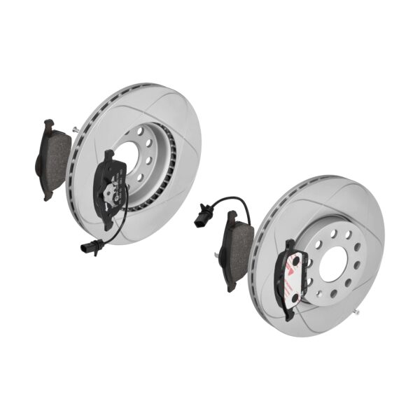 ATE Bremsesæt, skivebremser ijzjsghhj4 foraksel ventileret 288mm 25mm for SEAT VAG SKODA