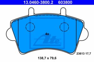 ATE Bremsesæt, skivebremser ijzjsghn90 foraksel ventileret 305mm 28mm for OPEL VAUXHALL RENAULT NISSAN