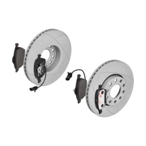 ATE Bremsesæt, skivebremser ijzjsghwl6 foraksel ventileret 288mm 25mm for SEAT SKODA VAG