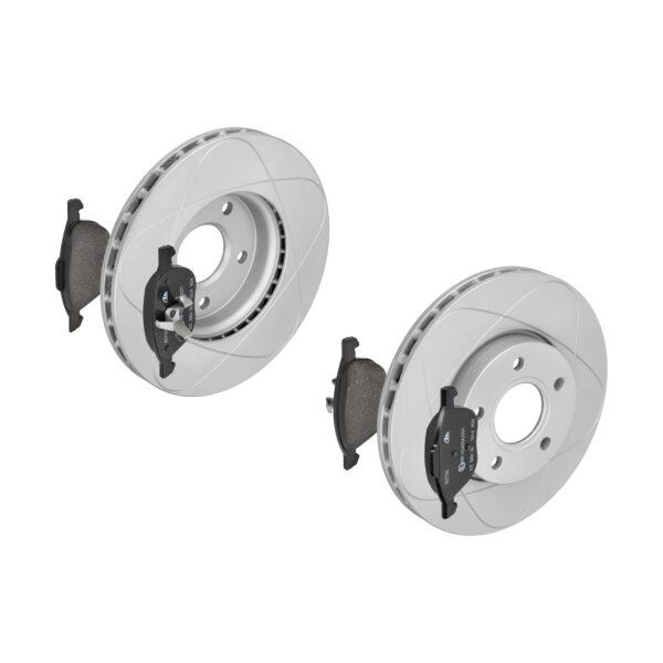 ATE Bremsesæt, skivebremser ijzjsghy30 foraksel ventileret 278mm 25mm for FORD VOLVO MAZDA
