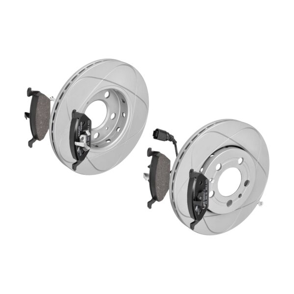 ATE Bremsesæt, skivebremser ijzjsgi2l2 foraksel ventileret 256mm 22mm for SKODA VAG SEAT