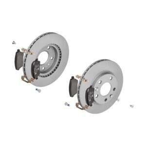 ATE Bremsesæt, skivebremser ijzjsgiu43 foraksel ventileret 269mm 22mm for MERCEDES-BENZ RENAULT LADA NISSAN DACIA