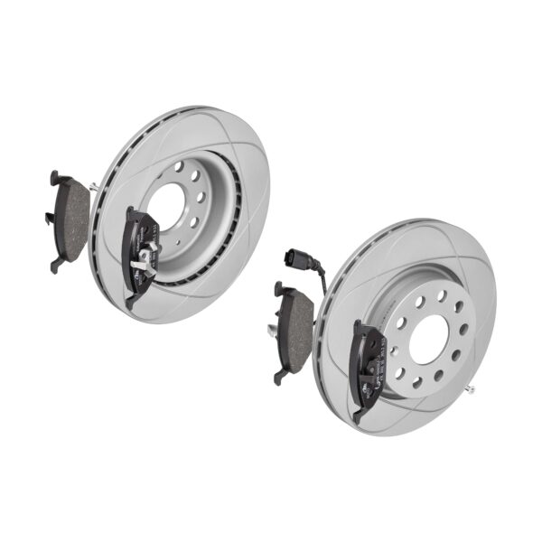 ATE Bremsesæt, skivebremser ijzjsgj645 foraksel ventileret 280mm 22mm for SKODA VAG SEAT