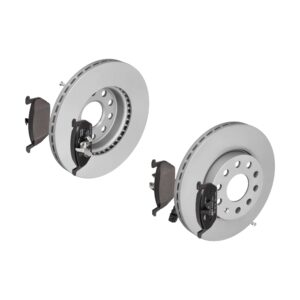 ATE Bremsesæt, skivebremser ijzjsgj7s5 foraksel ventileret 276mm 24mm for VAG SKODA