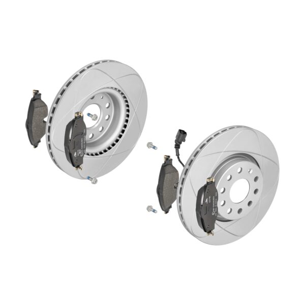ATE Bremsesæt, skivebremser ijzjsgj7y1 foraksel ventileret 312mm 25mm for VAG SEAT