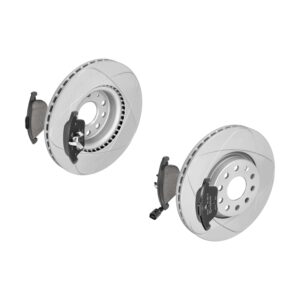 ATE Bremsesæt, skivebremser ijzjsgjc41 foraksel ventileret 312mm 25mm for SEAT VAG SKODA
