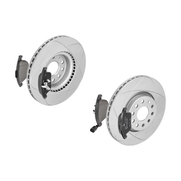 ATE Bremsesæt, skivebremser ijzjsgjc41 foraksel ventileret 312mm 25mm for SEAT VAG SKODA