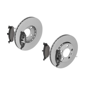 ATE Bremsesæt, skivebremser ijzjsgjcm9 foraksel ventileret 239mm 18mm for VAG SKODA