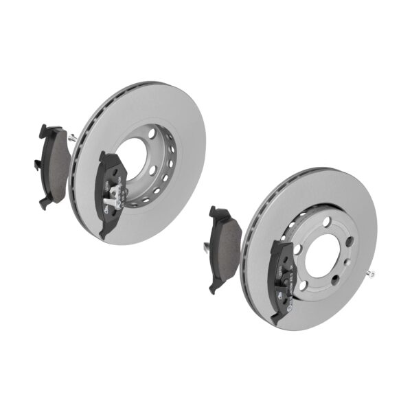 ATE Bremsesæt, skivebremser ijzjsgjcm9 foraksel ventileret 239mm 18mm for VAG SKODA