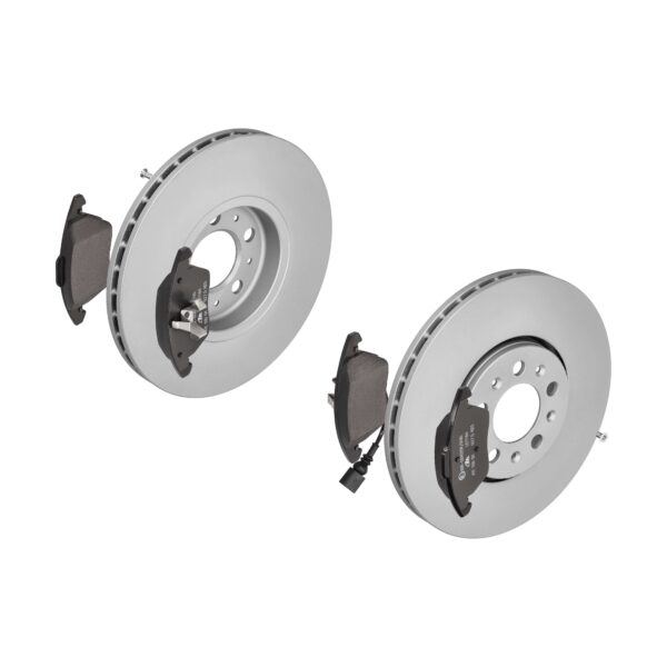 ATE Bremsesæt, skivebremser ijzjsgjgg7 foraksel ventileret 288mm 25mm for VAG SEAT SKODA