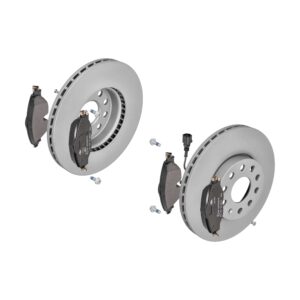 ATE Bremsesæt, skivebremser ijzjsgjqh8 foraksel ventileret 288mm 25mm for VAG SEAT