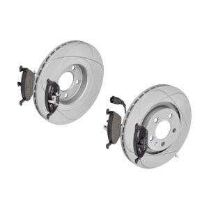 ATE Bremsesæt, skivebremser ijzjsgjub6 foraksel ventileret 280mm 22mm for SKODA SEAT VAG