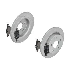 ATE Bremsesæt, skivebremser ijzjsgl0h4 bagaksel fuld 265mm 11mm for FORD OPEL VAUXHALL VOLVO GENERAL MOTORS SAAB MAZDA