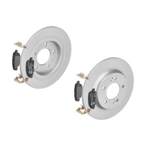 ATE Bremsesæt, skivebremser ijzjsgl1t2 bagaksel fuld 284mm 10mm for HYUNDAI SSANGYONG KIA