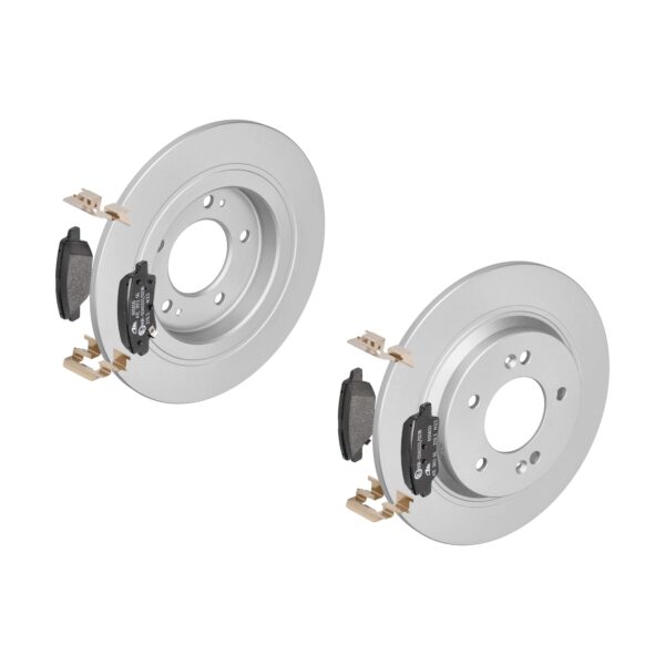 ATE Bremsesæt, skivebremser ijzjsgl1t2 bagaksel fuld 284mm 10mm for HYUNDAI SSANGYONG KIA