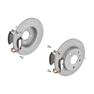 ATE Bremsesæt, skivebremser ijzjsgl2n2 bagaksel fuld 264mm 9mm for OPEL VAUXHALL CHEVROLET KIA