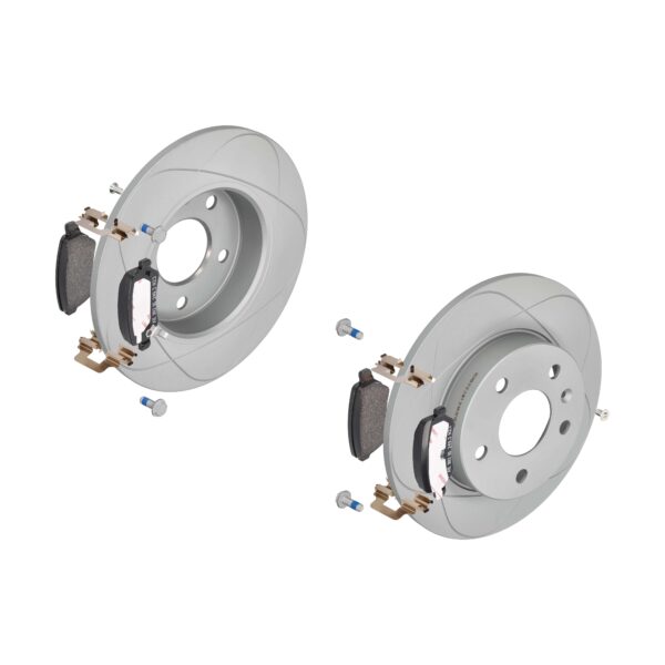 ATE Bremsesæt, skivebremser ijzjsgl2n2 bagaksel fuld 264mm 9mm for OPEL VAUXHALL CHEVROLET KIA