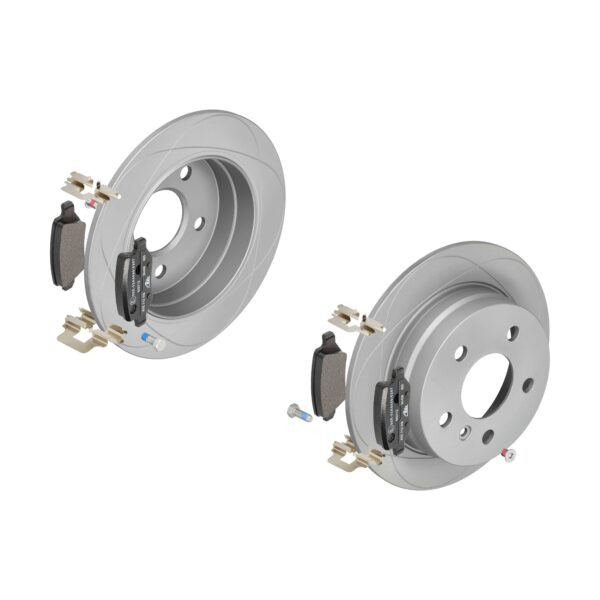 ATE Bremsesæt, skivebremser ijzjsgl8h2 bagaksel fuld 258mm 8mm for MERCEDES-BENZ