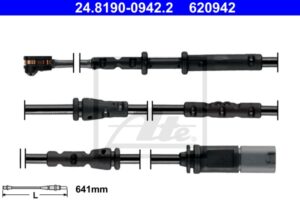 ATE Bremsesæt, skivebremser ijzjsglaz2 bagaksel fuld 259mm 10mm for MINI